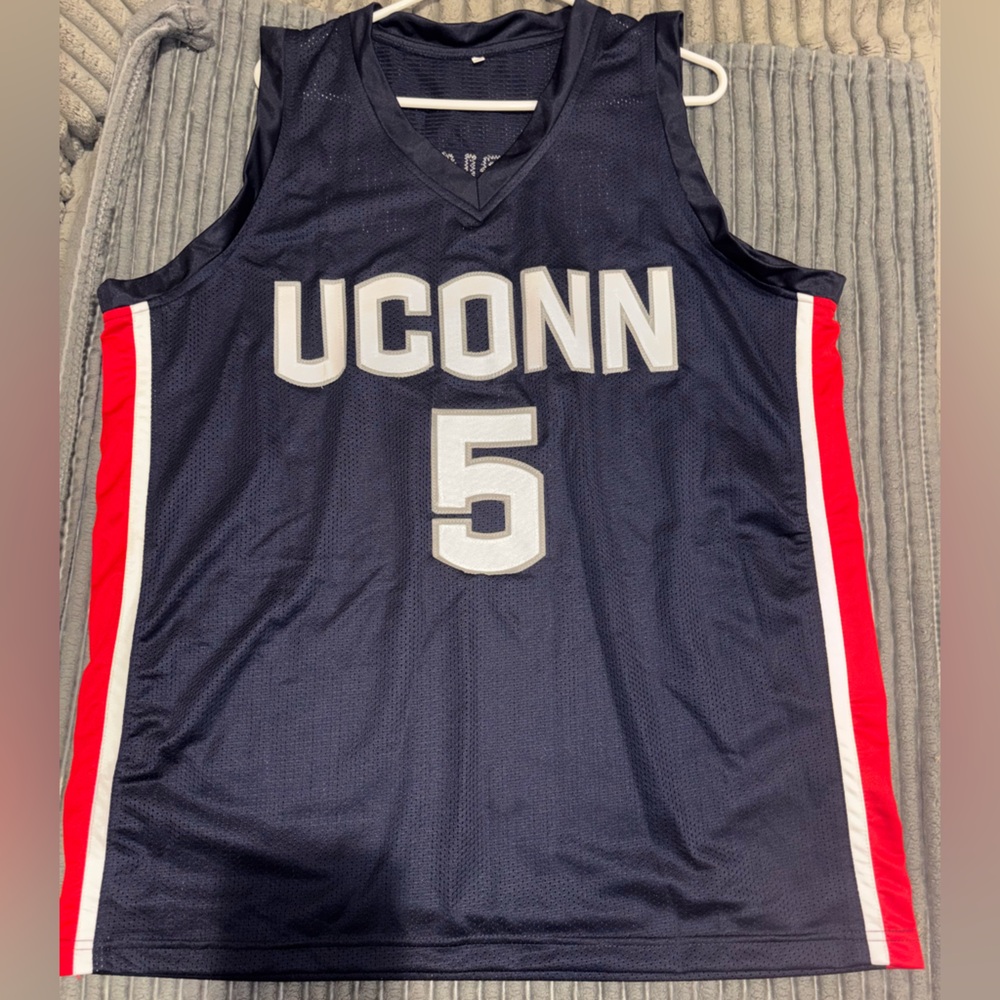 UCONN Paige Bueckers Navy Basketball Jersey